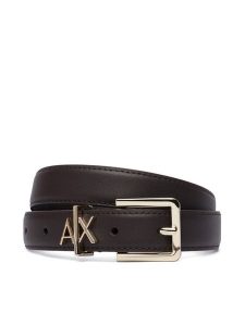 Armani Exchange Pasek 941182 4R759 U6032 Beżowy ciemny. Brązowe paski Armani Exchange, bez wzorów, ze skóry. Za 329,99 zł.