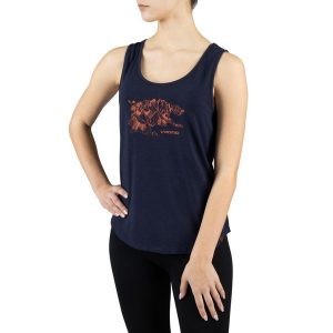 Tanktop damski Viking Bamboo Lechee Lady. Czerwone koszulki sportowe Viking, bez wzorów, bez ramiączek. Za 99,90 zł.