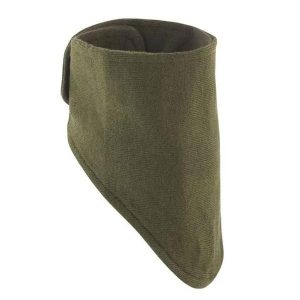 Zwykły Komin. Zielone szaliki RESULT WINTER ESSENTIALS, bez wzorów, z dzianiny. Za 49,99 zł.