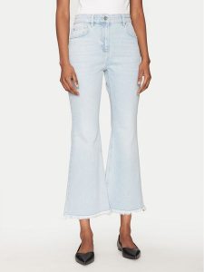 Marella Jeansy Fcrop 2513181114 Niebieski Flare Fit. Niebieskie jeansy Marella, bez wzorów, z bawełny. Za 459,99 zł.