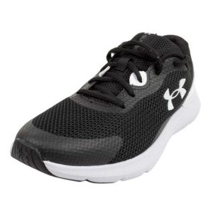 Damskie Buty Sportowe Z Logo. Białe buty trekkingowe Under Armour, bez zapięcia. Za 233,99 zł.