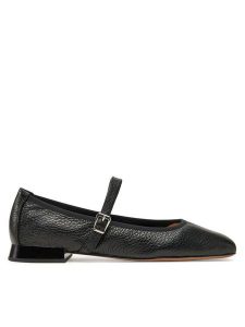 Caprice Baleriny 9-22100-44 Czarny. Czarne balerinki Caprice, bez wzorów, ze skóry, bez obcasa, bez zapięcia. Za 273,99 zł.