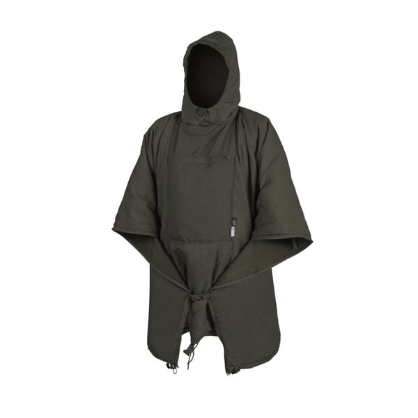 Poncho SWAGMAN ROLL 5 w 1 - Taiga Green. Zielone kurtki HELIKON-TEX, m, bez wzorów, bez kaptura. Za 549,99 zł.