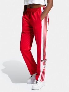 Adidas Spodnie dresowe Adibreak IP0620 Czerwony Regular Fit. Czerwone spodnie dresowe ADIDAS, xl, bez wzorów, z dresówki. Za 219,99 zł.