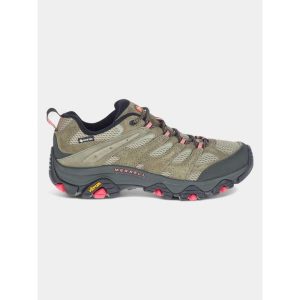 Buty turystyczne damskie Merrell Moab 3 GTX. Czarne buty trekkingowe Merrell, z gore-texu, bez zapięcia. Za 617,05 zł.