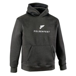 Bluza rozgrzewkowa Slopers. Czarne bluzy FELSENFEST, bez wzorów, z bawełny, bez kaptura. Za 289,99 zł.