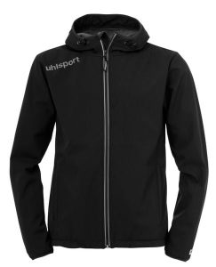 Kurtka softshellowa Uhlsport ESSENTIAL. Białe kurtki Uhlsport, bez wzorów, bez kaptura. W wyprzedaży za 305,50 zł.
