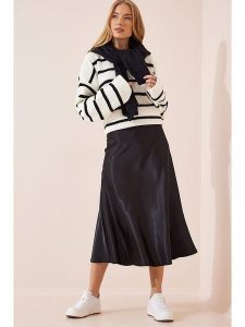 Happiness Istanbul Spódnica w kolorze czarnym rozmiar: 40. Czarne spódnice Happiness Istanbul, bez wzorów, maxi. Za 73,99 zł.