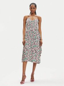 Silvian Heach Sukienka letnia Miya GPP24395VE Kolorowy Regular Fit. Kombinezony Silvian Heach, na lato, bez wzorów, z wiskozy, bez kołnierzyka, bez ramiączek. Za 519,99 zł.