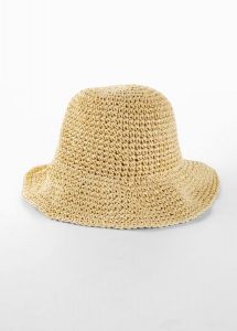 Kapelusz słomkowy. Brązowe kapelusze bonprix, bez wzorów, eleganckie. Za 67,99 zł.