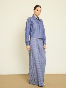 BGN Koszula w kolorze niebieskim rozmiar: 36. Niebieskie koszule BGN, bez wzorów, bez kołnierzyka, bez ramiączek. Za 86,99 zł.