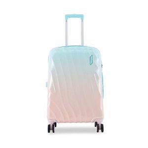 Walizka średnia Semi Line. Niebieskie walizki Semi-line, bez wzorów, średnie. Za 249,99 zł.