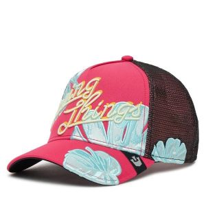 Czapka z daszkiem Goorin Bros. Czerwone czapki Goorin Bros, bez wzorów. Za 149,99 zł.