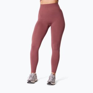 Legginsy treningowe damskie Carpatree Dopamine Buzz Seamless. Brązowe legginsy Carpatree, bez wzorów, z elastanu, długie. Za 240,00 zł.