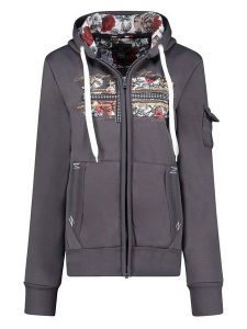 Geographical Norway Bluza "Fabeaute" w kolorze antracytowym rozmiar: S. Czarne bluzy Geographical Norway, s, bez wzorów, bez kaptura. Za 105,38 zł.