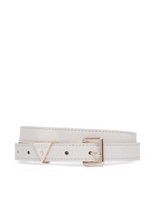 Guess Pasek BW9457 P6320 Kremowy. Białe paski Guess, z aplikacjami, ze skóry. Za 194,99 zł.