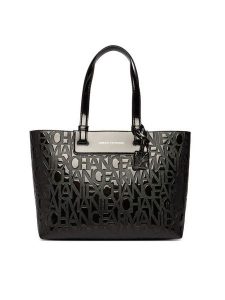 Armani Exchange Torebka XW001481 AF17290 UC001 Czarny. Czarne torebki klasyczne Armani Exchange, bez wzorów, ze skóry, bez dodatków. Za 569,99 zł.