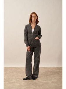 Just Cashmere Kaszmirowy kardigan "Ervie" w kolorze szarym rozmiar: S. Szare kardigany Just Cashmere, z kaszmiru. Za 413,99 zł.