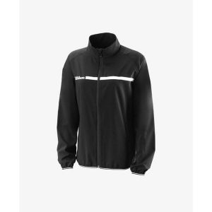 Bluza tenisowa damska Wilson Team II Woven Jacket. Białe bluzy Wilson, xs, bez wzorów, z tkaniny, bez kaptura. Za 259,00 zł.