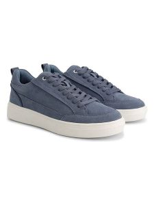 TRAVELIN' Skórzane sneakersy "Carlisle" w kolorze granatowym rozmiar: 38. Niebieskie trampki Travelin', bez wzorów, ze skóry, bez zapięcia. Za 404,10 zł.
