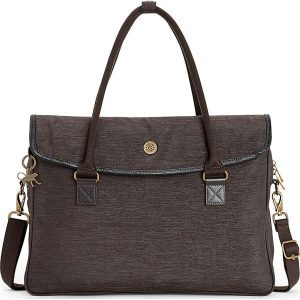 Torebka "Superwork" w kolorze czarnym - 40,5 x 29 x 16 cm. Torebki klasyczne marki Kipling. W wyprzedaży za 236,95 zł.