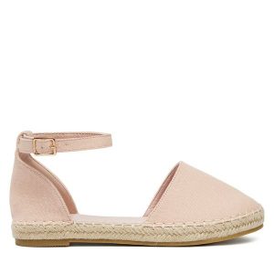 Espadryle DeeZee. Czerwone espadryle DeeZee, bez wzorów, bez obcasa. Za 119,99 zł.