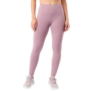 Legginsy nadrukowane monochromatyczne damskie Mandala. Fioletowe legginsy MANDALA, bez wzorów, z poliamidu. Za 342,50 zł.