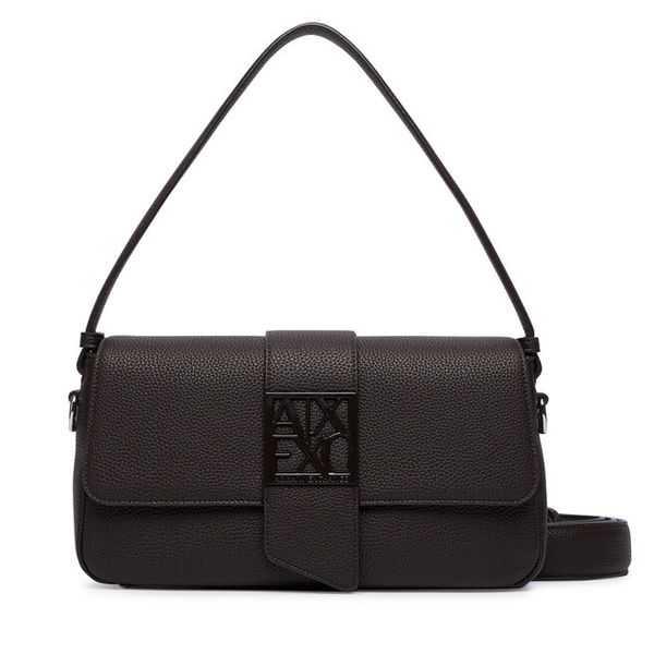 Torebka Armani Exchange. Brązowe torebki klasyczne Armani Exchange, bez wzorów, bez dodatków. Za 629,99 zł.