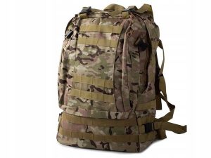 Plecak survivalowy kamuflaż turystyczny 48,5 litra rowerowy. Brązowe plecaki PROX. Za 116,76 zł.