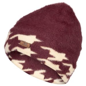 Damska Czapka Toffy Reversible Beanie. Czerwone czapki Trespass, bez wzorów. Za 87,99 zł.