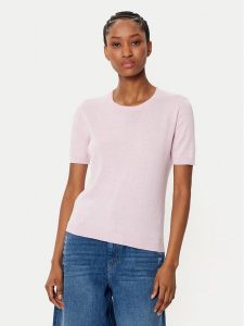 Weekend Max Mara Sweter Zibetto 2515361041 Różowy Regular Fit. Czerwone swetry klasyczne Weekend Max Mara, xs, z bawełny, bez kołnierzyka. Za 489,99 zł.