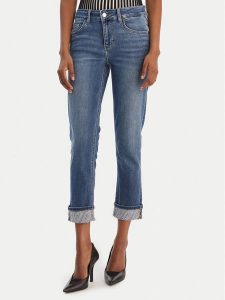 Liu Jo Jeansy UA6006 D0305 Niebieski Regular Fit. Niebieskie jeansy Liu Jo, bez wzorów, z bawełny. Za 689,99 zł.