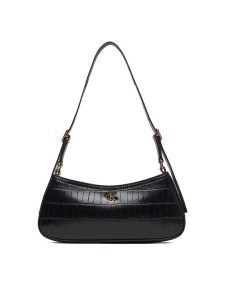 Calvin Klein Torebka LV04F3283G Czarny. Czarne torebki klasyczne Calvin Klein, bez wzorów, ze skóry, bez dodatków. Za 339,99 zł.