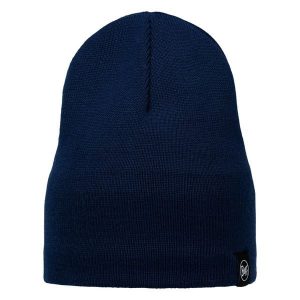 Czapka BUFF KNITTED & FLEECE BAND BEANIE LILON SHORT MIDNIGHT. Niebieskie czapki Buff, bez wzorów, sportowe. W wyprzedaży za 83,93 zł.