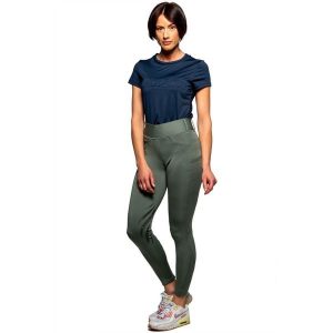 Damskie legginsy Flags&Cup Sierra. Zielone legginsy FLAGS&CUP, bez wzorów. Za 327,00 zł.