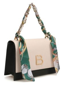 Lucky Bees Torebka w kolorze beżowo-ciemnozielonym - 23 x 16 x 9 cm rozmiar: onesize. Brązowe torebki klasyczne Lucky Bees, bez wzorów, z materiału, przez ramię, bez dodatków. Za 86,99 zł.