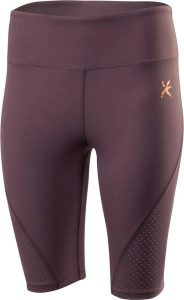 Damskie krótkie legginsy Klimatex Canta brązowe. Brązowe legginsy PLASTIMO, bez wzorów, z elastanu, krótkie. Za 179,99 zł.