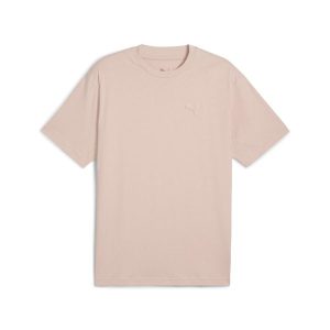 Koszulka unisex Essentials Elevated PUMA Rose Quartz Pink. Czerwone koszulki sportowe Puma, bez wzorów, z materiału, bez ramiączek. Za 109,00 zł.