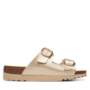 Klapki Scholl. Żółte klapki Scholl, bez wzorów, bez obcasa. Za 339,99 zł.