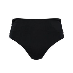 Damskie figi do kostiumów kąpielowych z wysokim stanem Barts Solid. Czarne bikini Barts, bez wzorów. Za 194,50 zł.