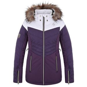 Damska kurtka narciarska LOAP Okinora S. Białe kurtki sportowe ZONE PERFECT, na zimę, s, bez wzorów, bez kaptura, narciarskie. Za 384,99 zł.