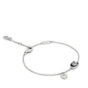 Bransoletka Coach. Szare bransoletki Coach, srebrne. Za 309,99 zł.