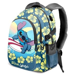 Plecak z możliwością dostosowania Karactermania Disney Stitch. Niebieskie plecaki KARACTERMANIA. Za 347,00 zł.
