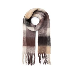 Szalik Jenny Fairy. Brązowe szaliki Jenny Fairy, bez wzorów. Za 59,99 zł.