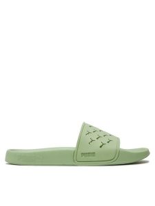 Puma Klapki Leadcat 2.0 Cut Out 395402-01 Zielony. Zielone kalosze Puma, bez wzorów, z syntetyku. Za 199,99 zł.