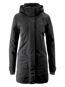 Maier Sports Parka "Lisa 2.1" w kolorze czarnym rozmiar: 40. Czarne płaszcze Maier Sports, m, bez wzorów, z materiału, bez kaptura. Za 746,74 zł.