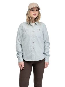 Bergans Koszula flanelowa "Nordmarka" - Relaxed fit - w kolorze zielonym rozmiar: L. Zielone koszule Bergans, l, bez wzorów, z bawełny, bez kołnierzyka, bez ramiączek. Za 219,08 zł.