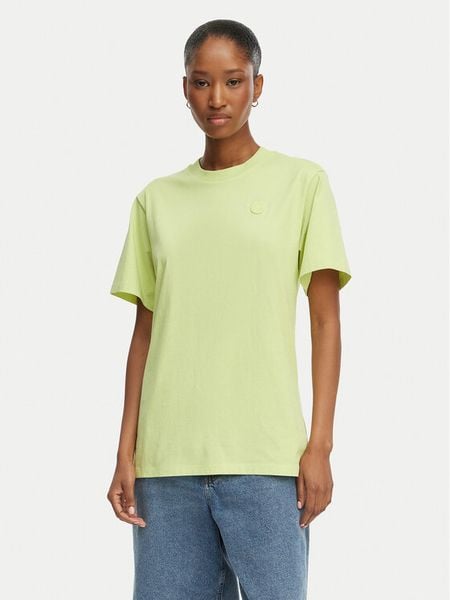 HUGO T-Shirt Vintage 50518139 Zielony jasny Relaxed Fit. Zielone t-shirty Hugo, s, bez wzorów, z bawełny, bez kołnierzyka, bez ramiączek. Za 135,99 zł.