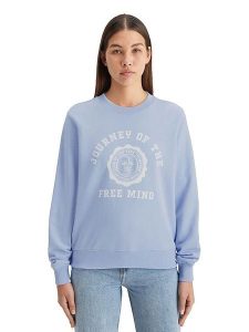 Scotch & Soda Bluza w kolorze błękitnym rozmiar: M. Niebieskie bluzy Scotch & Soda, m, bez wzorów, z bawełny, bez kaptura. Za 158,10 zł.