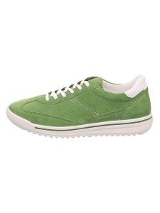 Legero Skórzane sneakersy "Alia" w kolorze zielonym rozmiar: 42. Zielone trampki Legero, bez wzorów, bez zapięcia. Za 245,54 zł.